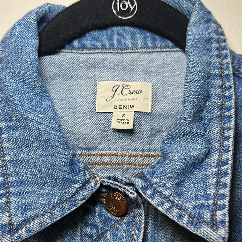 J. Crew Women’s Classic Denim Jacket Sz S Style H5593